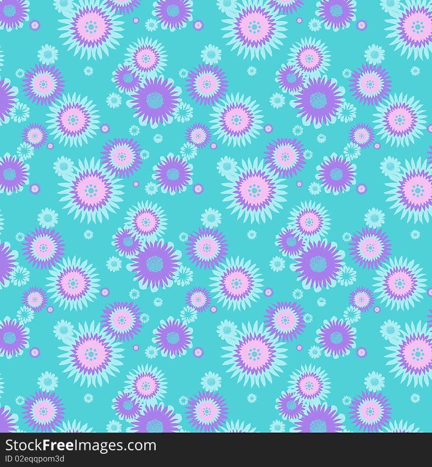 Flower background,vector illustration