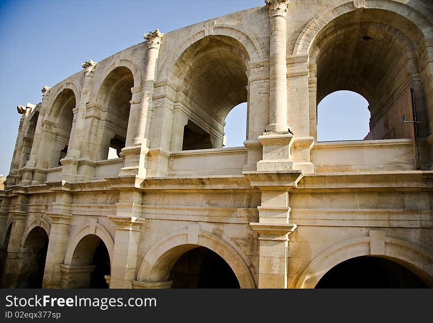 Historical Roman Arena in Arles