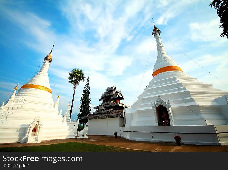 Acient temple in north Thailand 2