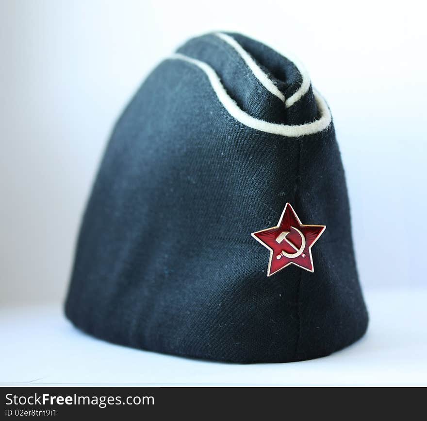 Cap Of Russian Navy Officers