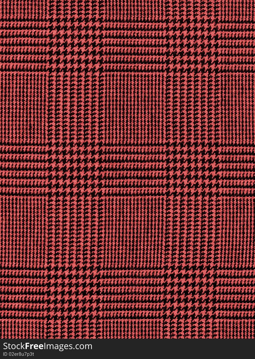 Checked plaid texture