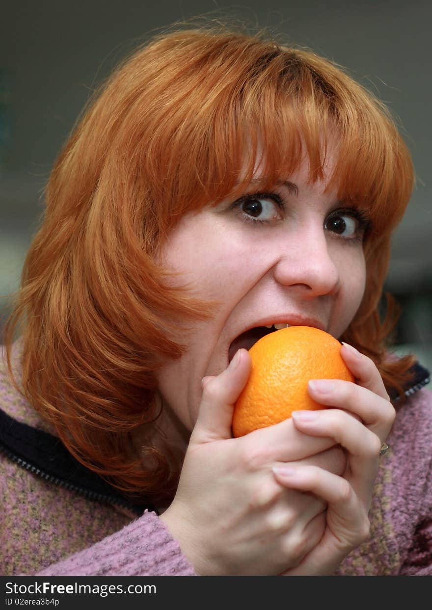 Orange is delicious!