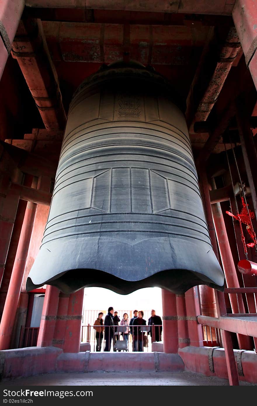 The official city drum tower of Beijing