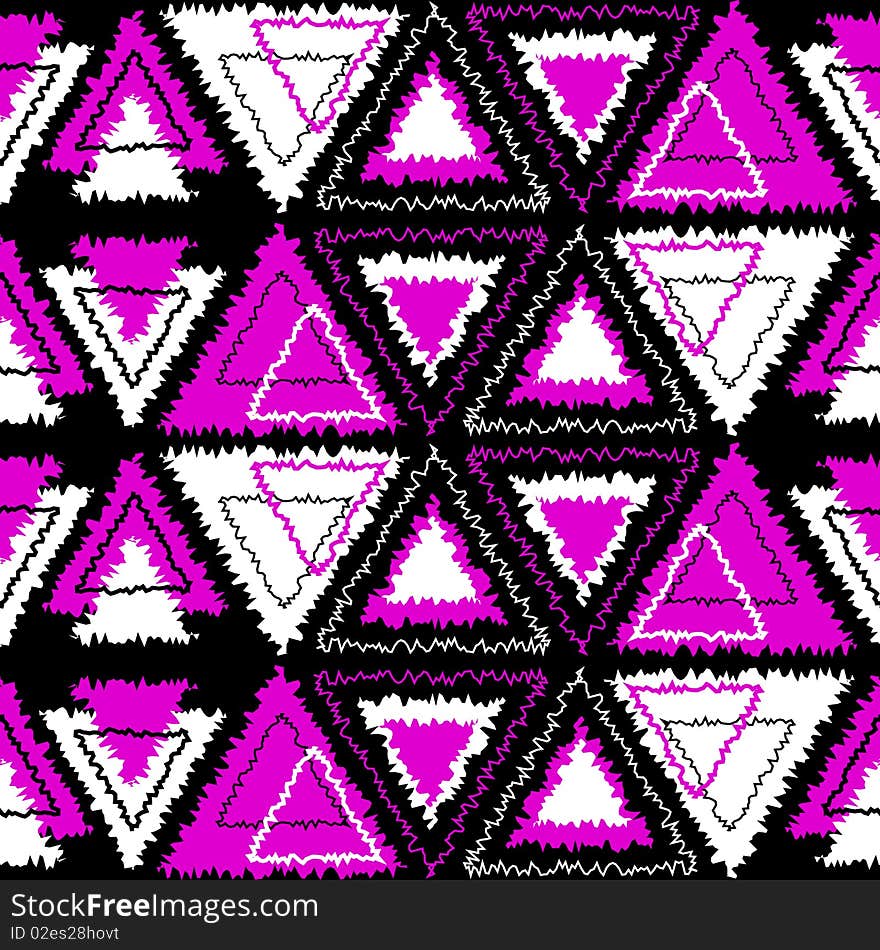 Abstract textute of triangle on the black background. Abstract textute of triangle on the black background