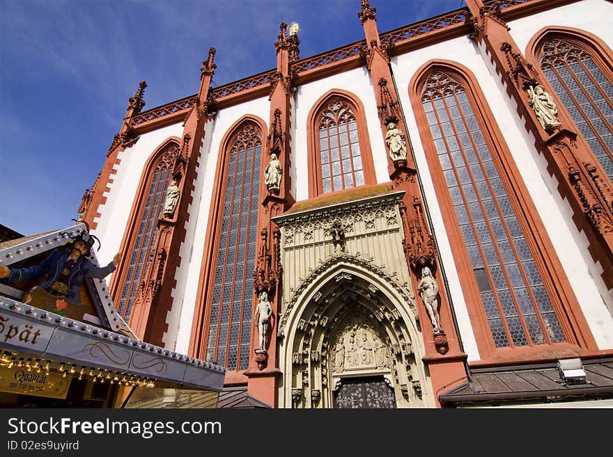 Marienkapelle (chapel) in Wuerzburg, Bavaria, Germany