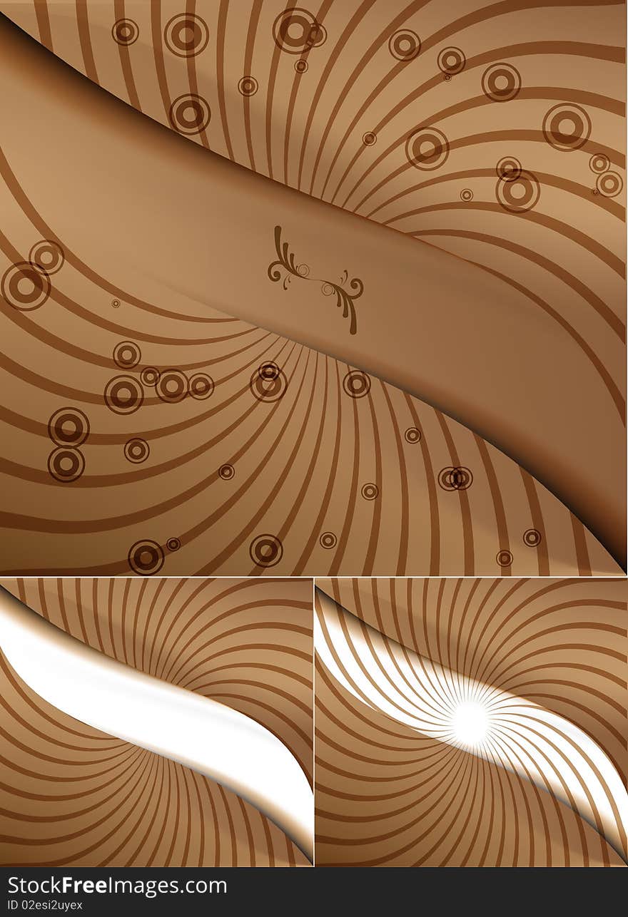 Vector abstract wave mash and swirl. Vector abstract wave mash and swirl