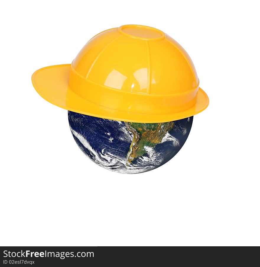 Globe In A Helmet