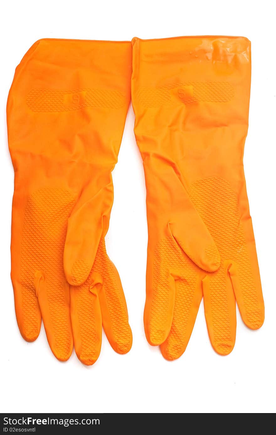 Rubber gloves