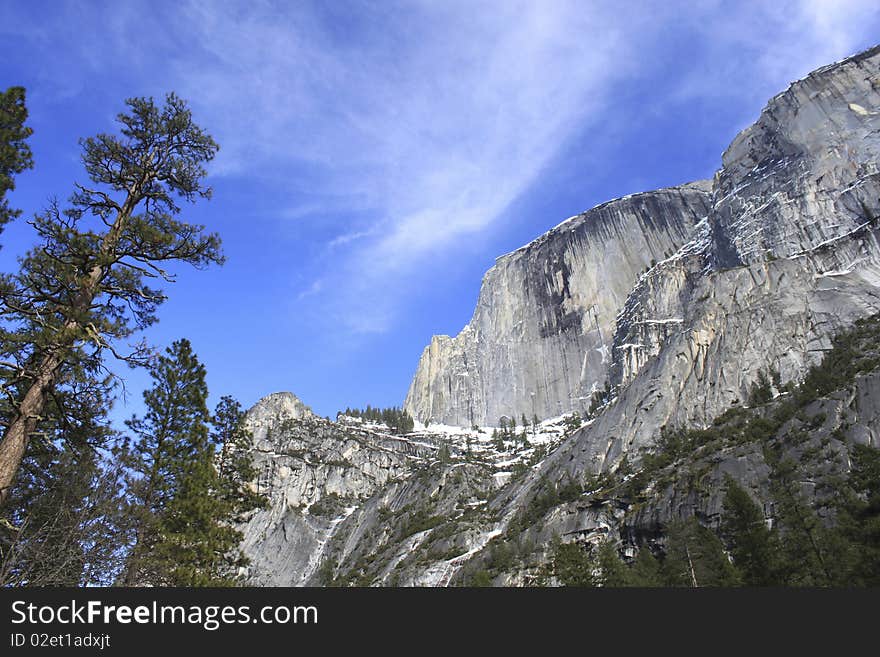 Half Dome From Mirror Lake