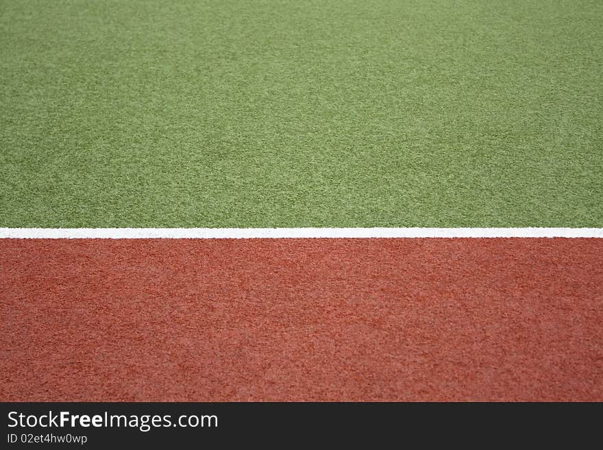 Artificial turf for hockey at the Rave