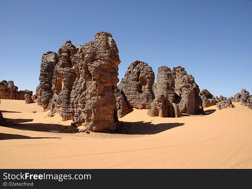 Libyan desert