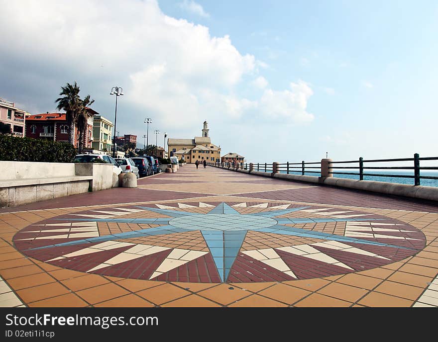 Boccadasse is one of the most scenic locations in Genoa, where it remained unchanged atmosphere of the ancient village of the past. Boccadasse is one of the most scenic locations in Genoa, where it remained unchanged atmosphere of the ancient village of the past