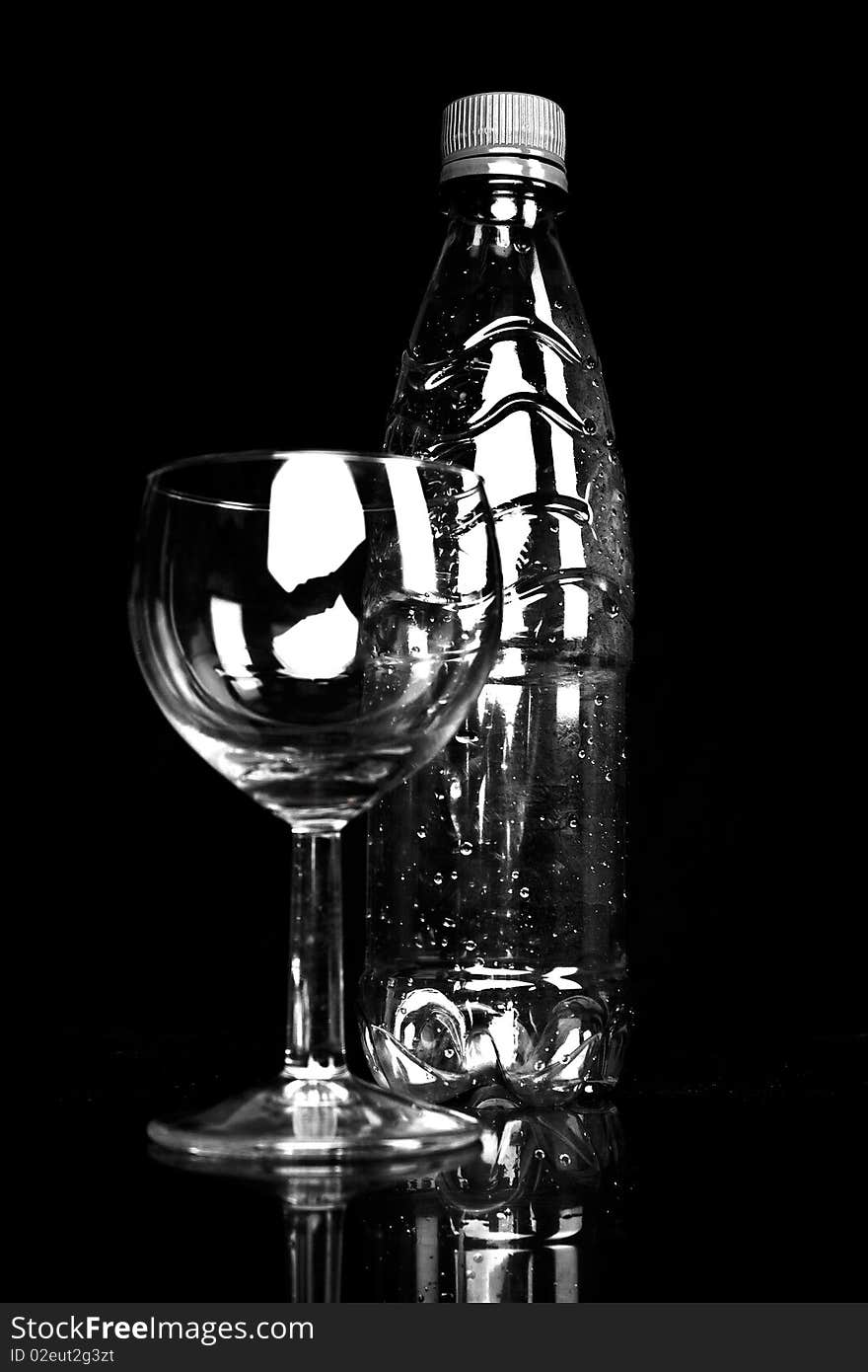 Bottle And Glass