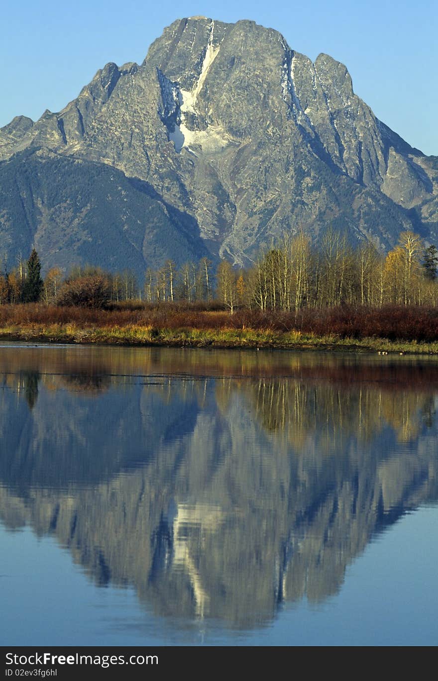 Mt. Moran morning, Teton National