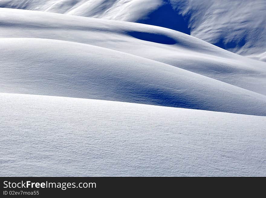 Hills With Snow