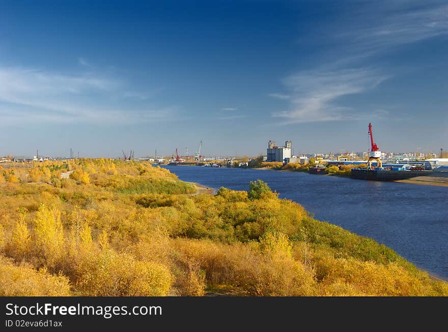 City Port And River