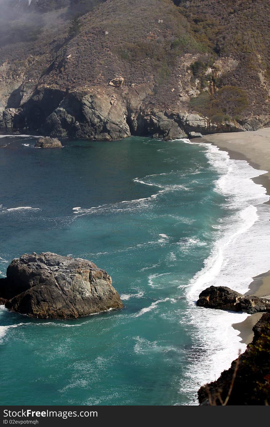 Big Sur beach