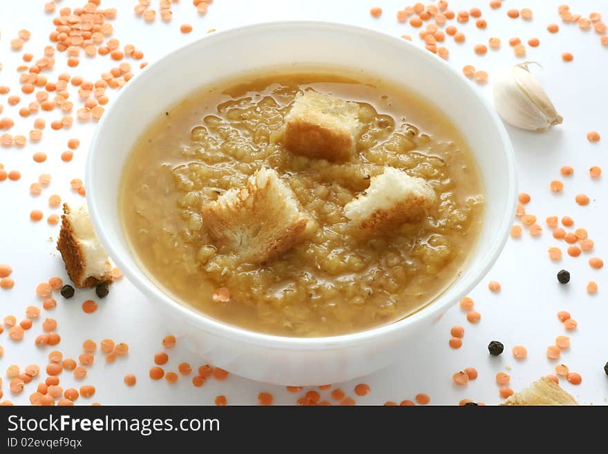 Lentil soup