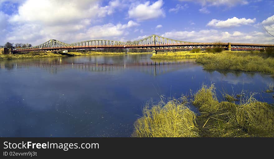 The bridge on the river