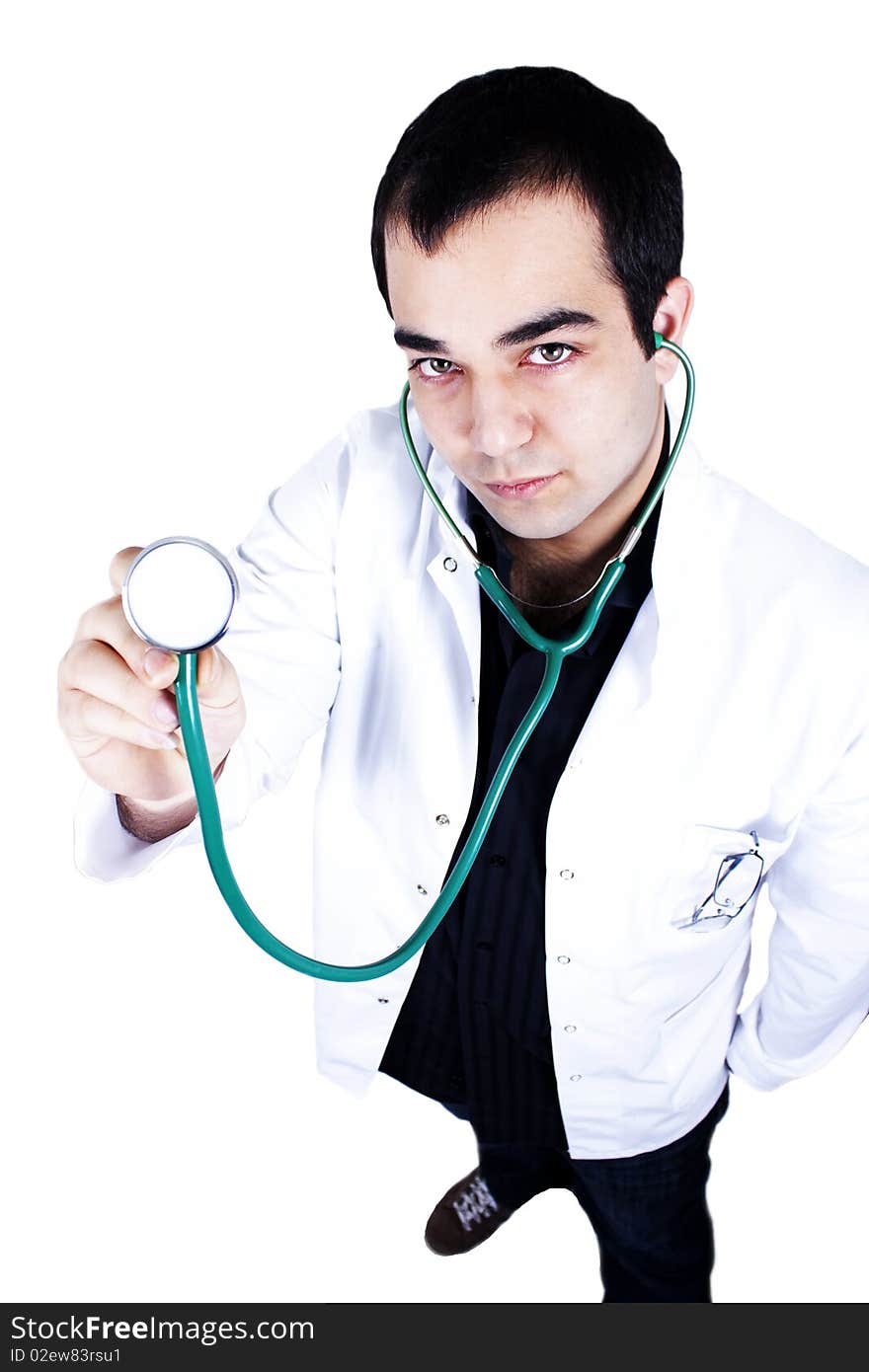 Doctor with stethoscope