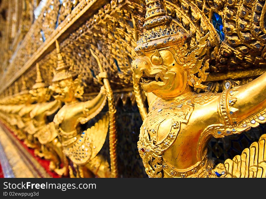 Garuda in Wat Pakeaw Thailand