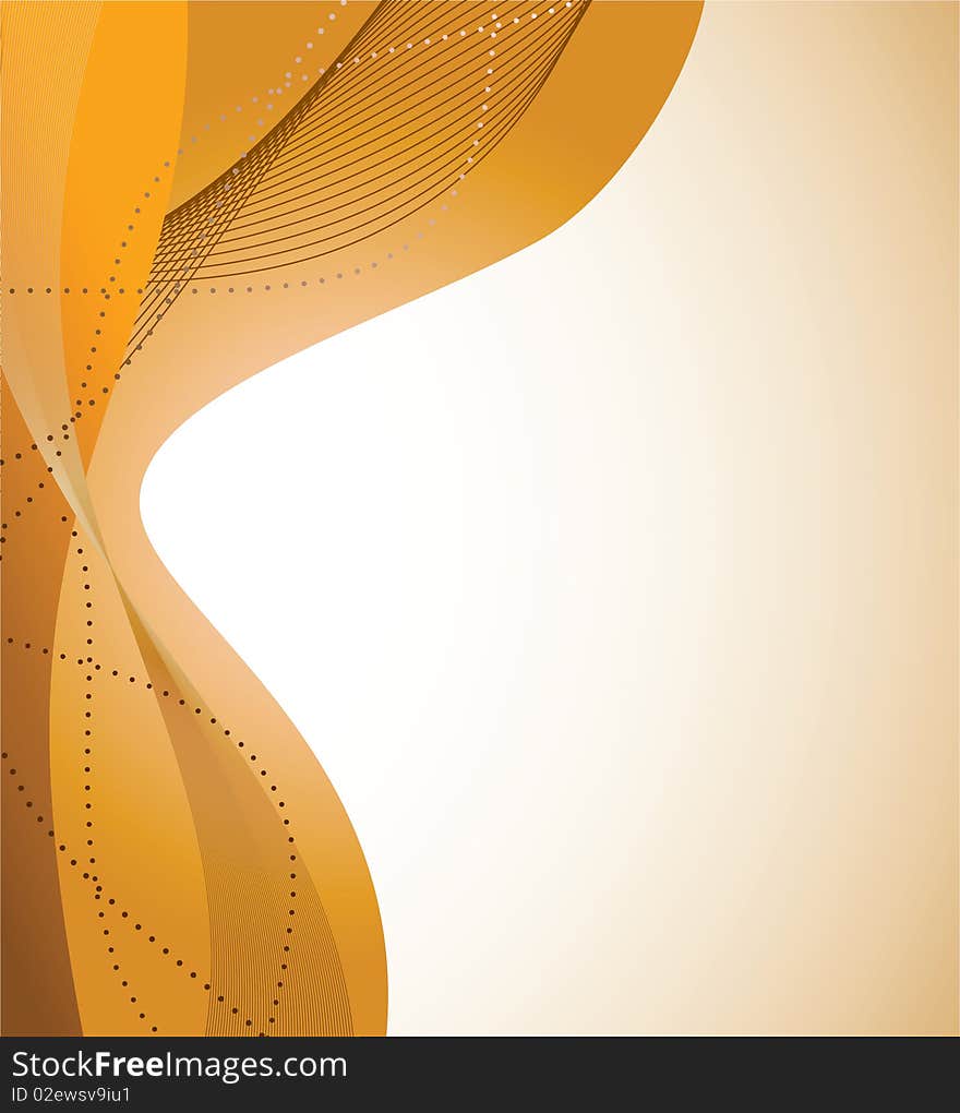 Abstract Orange Background