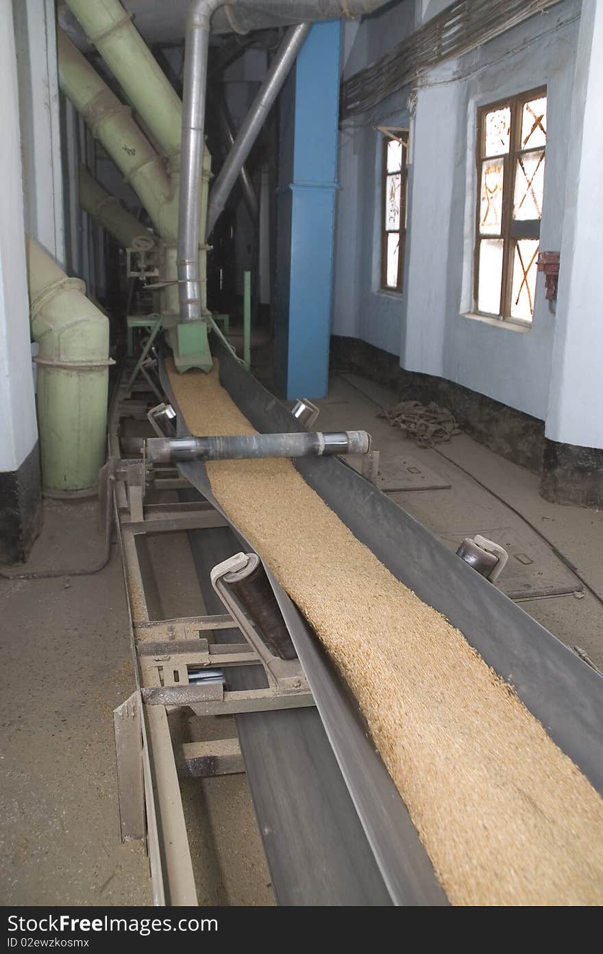 Factory On Flour Manufacture