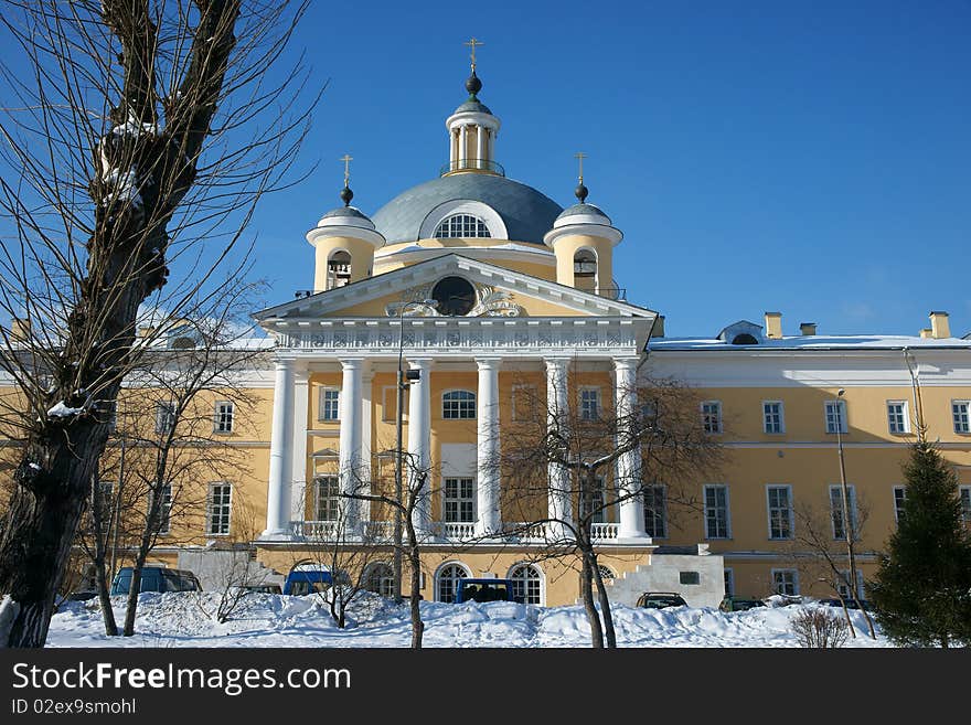 Ancient Hospital In Russia