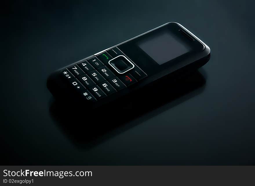 Black mobile phone