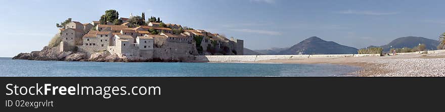 Sveti Stefan Panorama