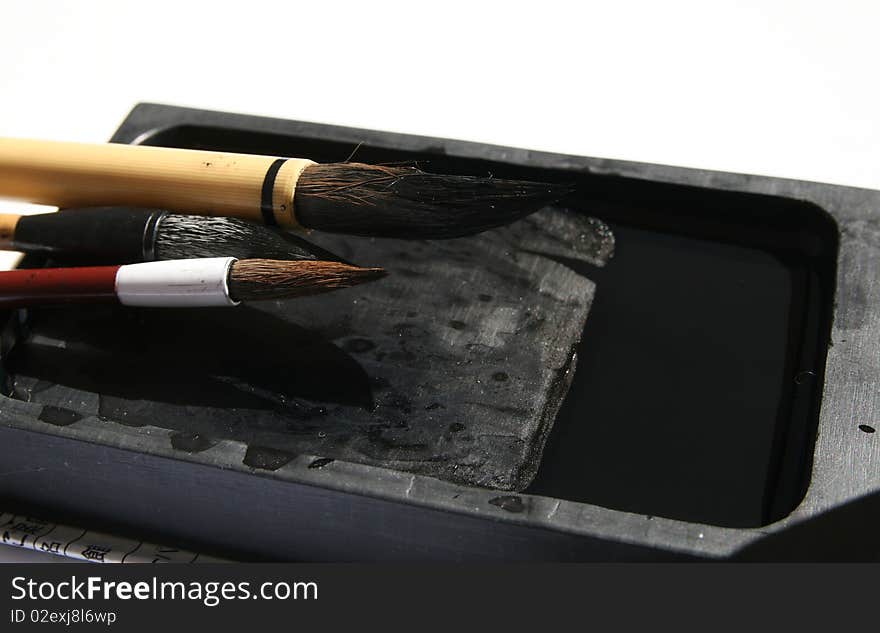 Japanese accessories to write in a traditional way