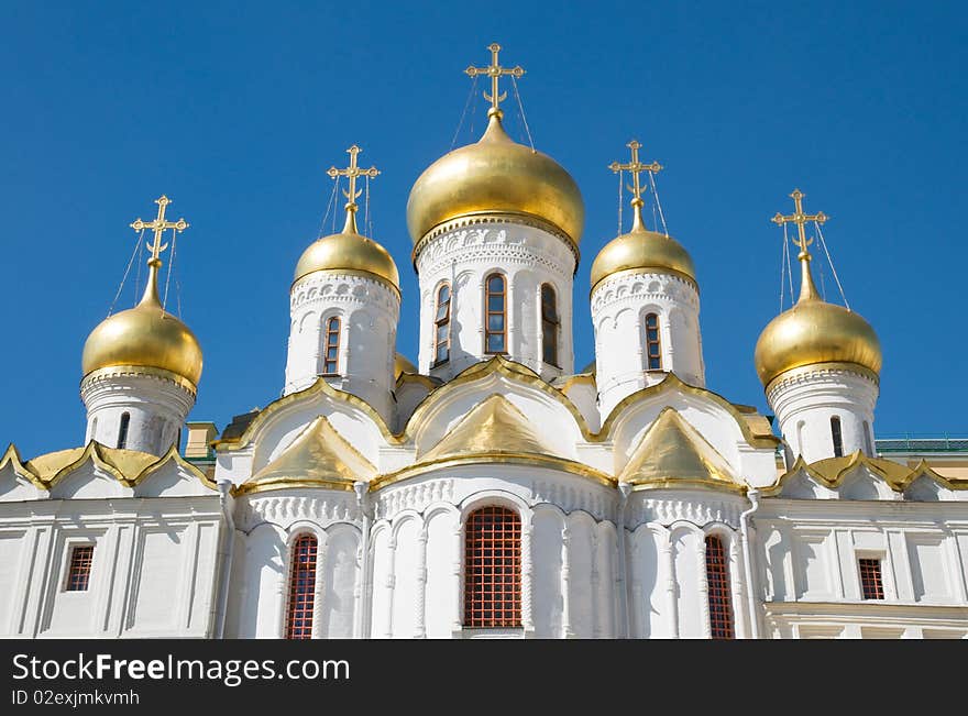 The Annunciation Cathedral, the Kremlin, Moscow.