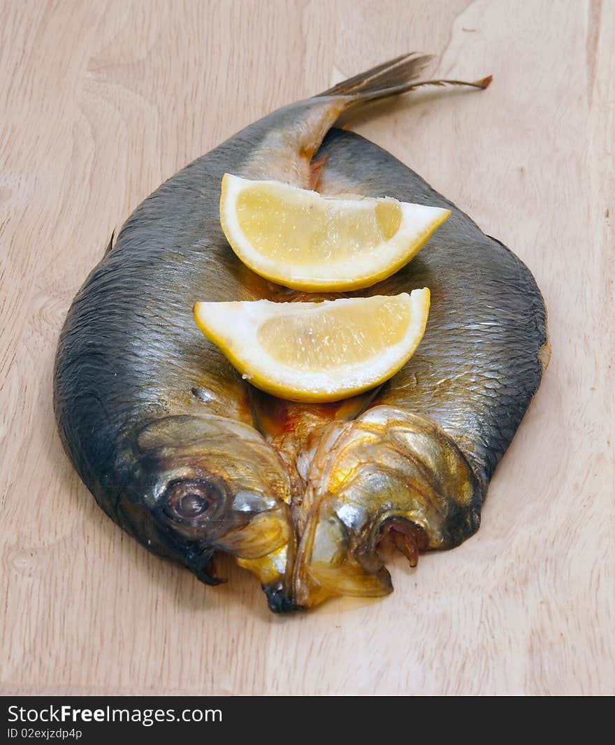 Dyfed whole Kipper with lemon