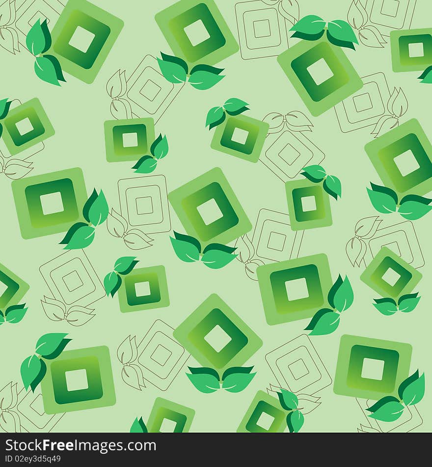 Seamless wallpaper pattern