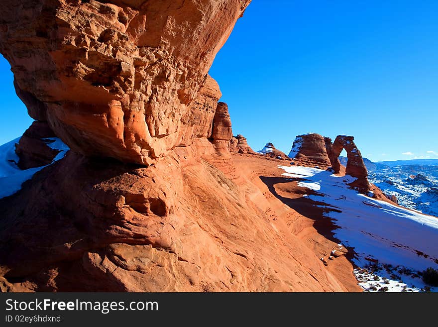 Delicate arch in the Arches national park, Utah, USA