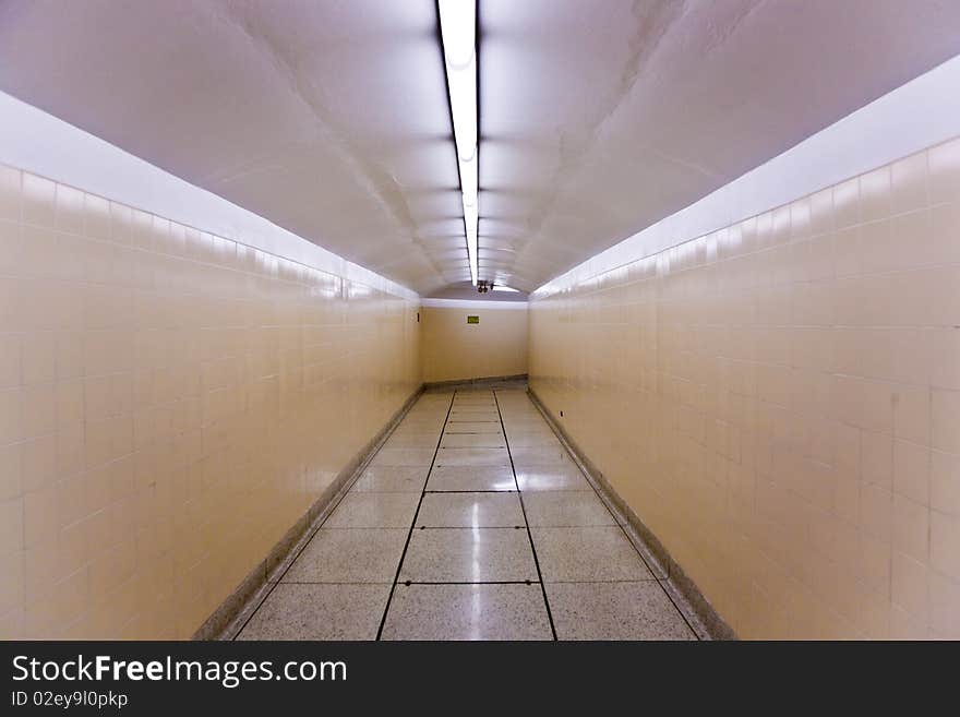 Aisle in Glen Canyon Dam