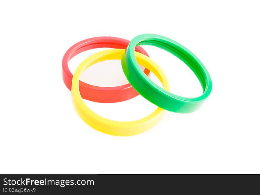 Three Plastic Rings