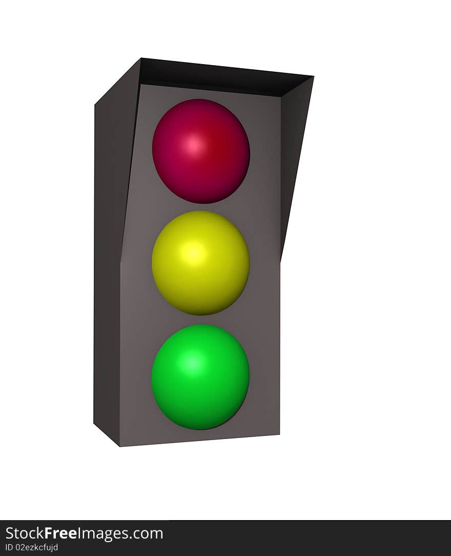 Traffic Lamps 3d