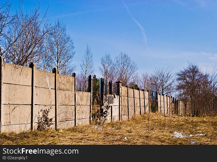 Ruins of a very heavily polluted industrial site, 1890's the place was known as one of the most polluted towns in Europe. Ruins of a very heavily polluted industrial site, 1890's the place was known as one of the most polluted towns in Europe.