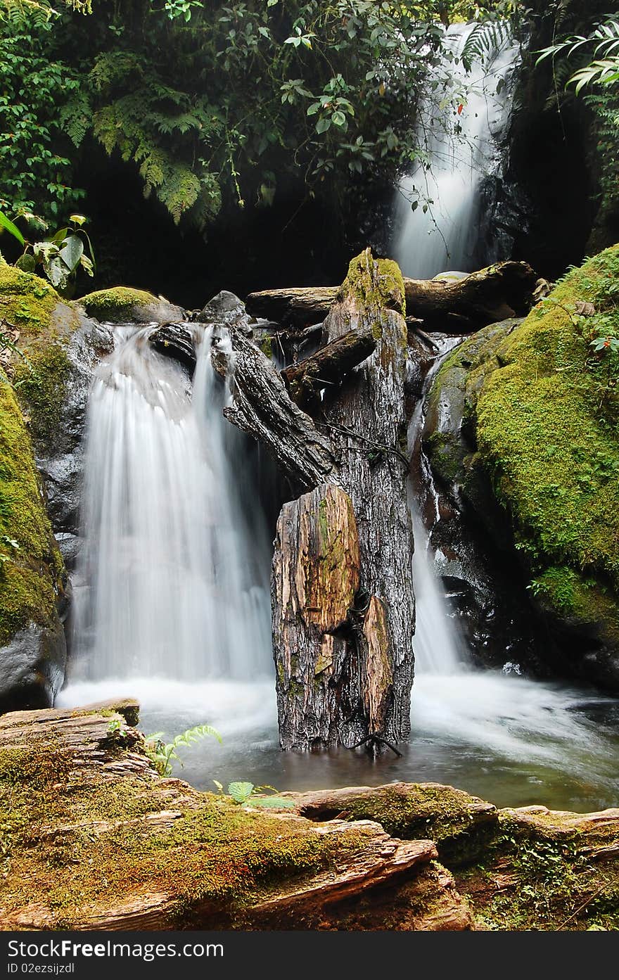 Natural Spring Waterfall