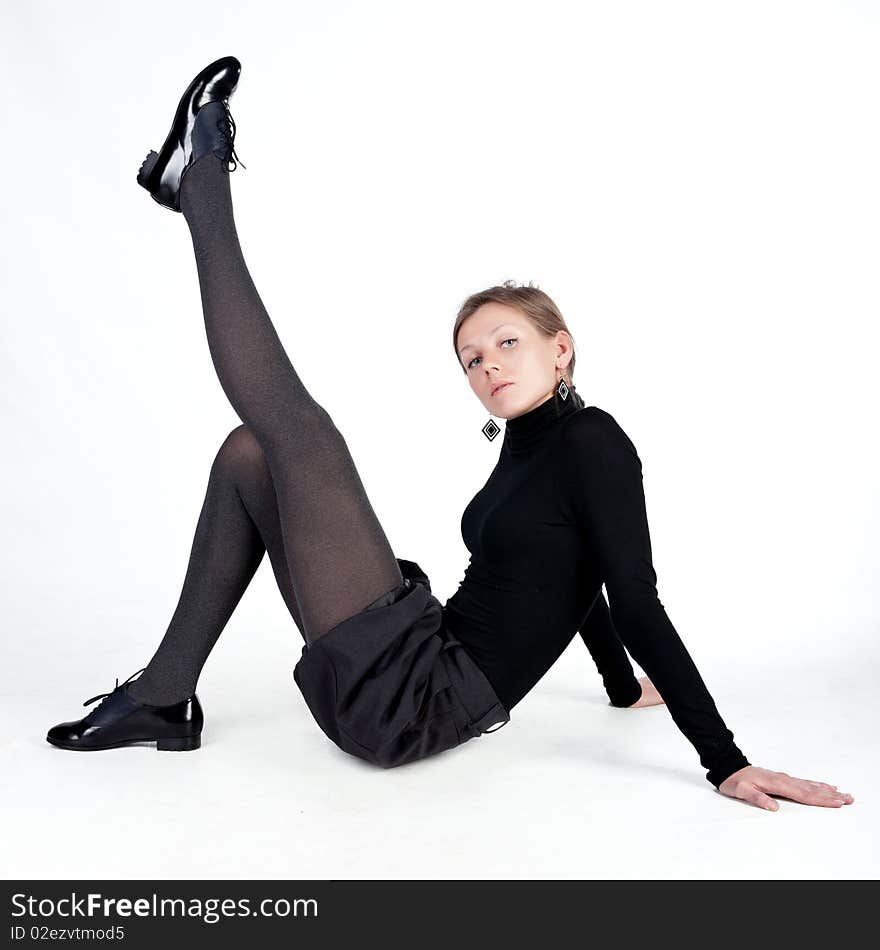 Girl posing