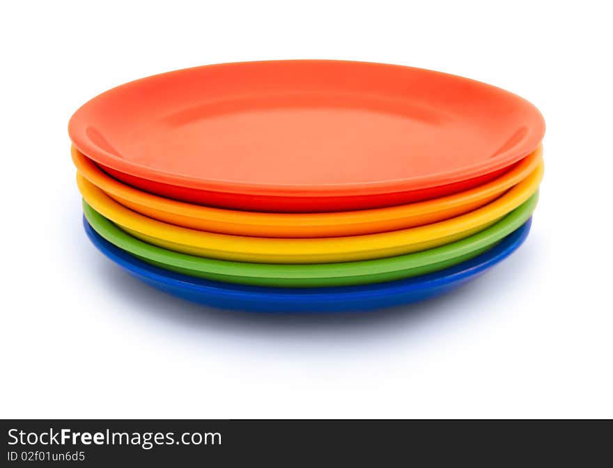 Colorful plates