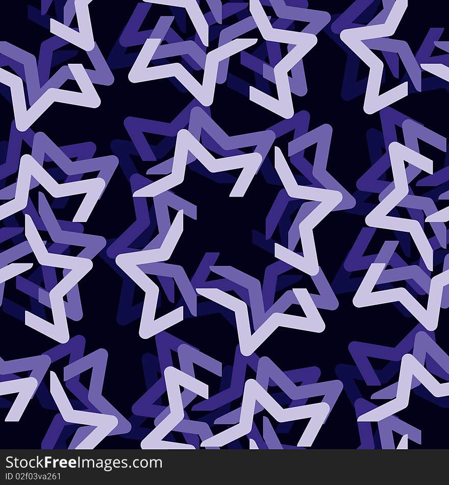 Seamless Star Pattern