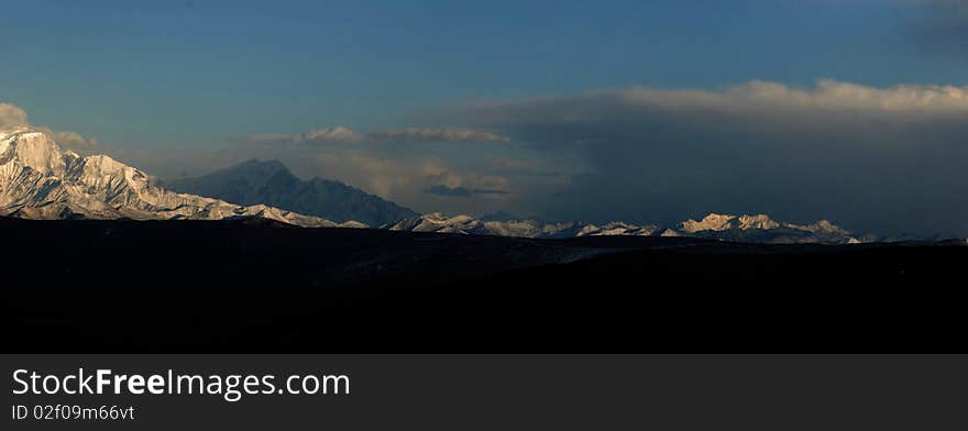 Minya Konka mountains