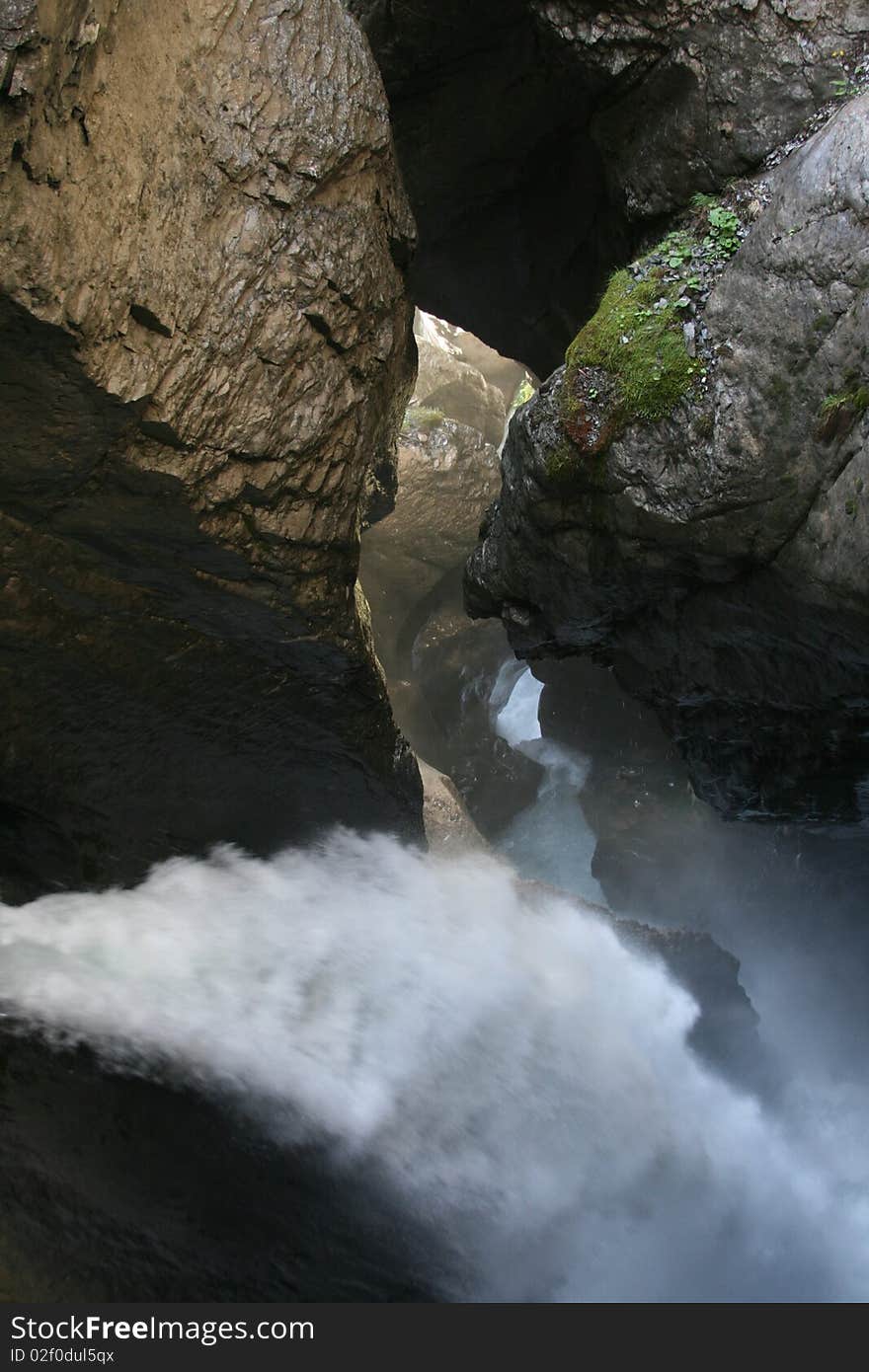 Waterfall Trummelbach