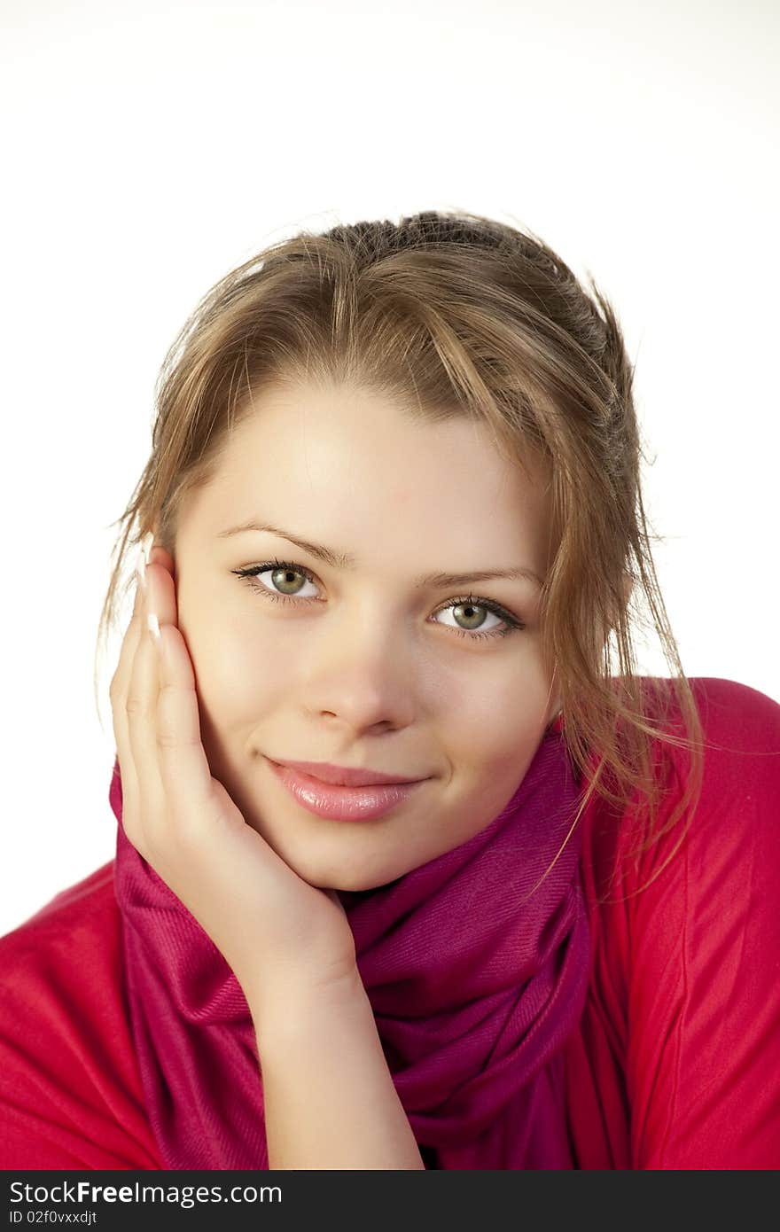 Young Woman Looking At Camera