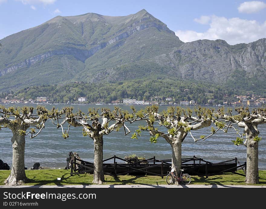 The gardens of Villa Melzi, Lake Como