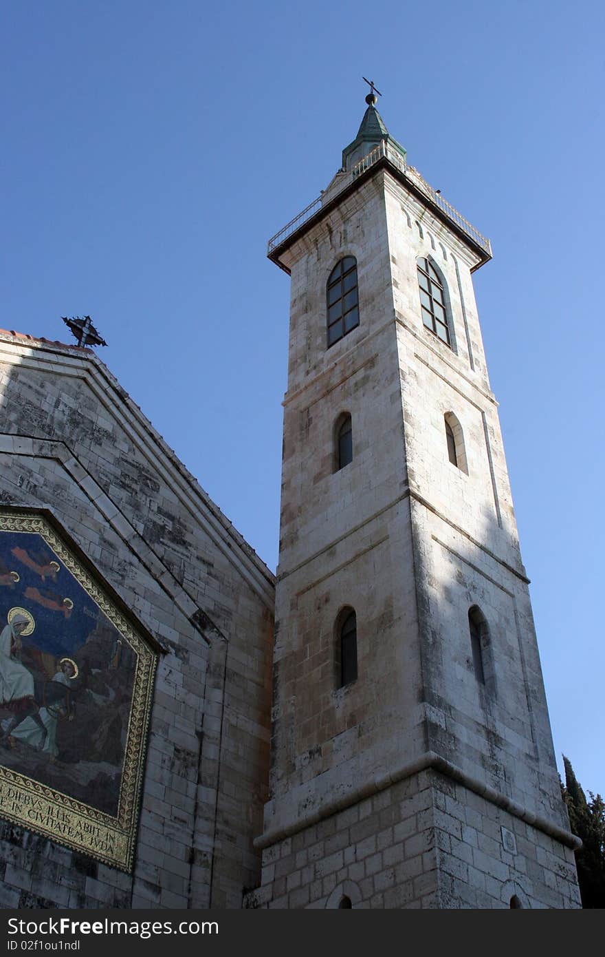 Ein Karem Church of the Visitation. Ein Karem Church of the Visitation