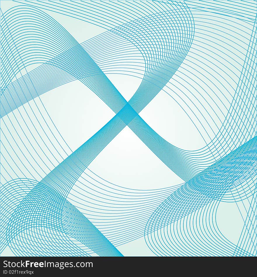 Wavy Abstract Background