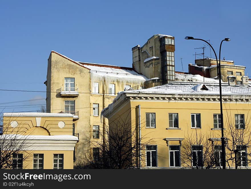 Saint Petersburg in winter